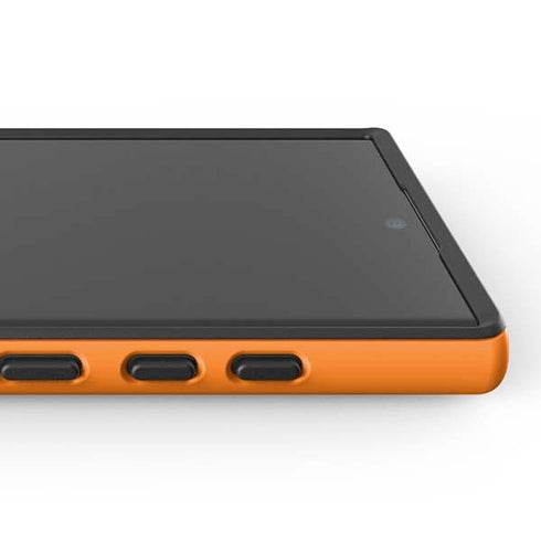 Orange Galaxy S25 Ultra Impact Case